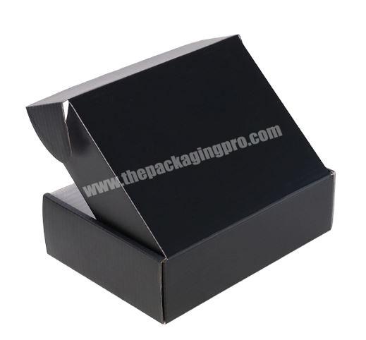 Custom high quality print cloth packaging corrugated cardboard box cloth mailer box