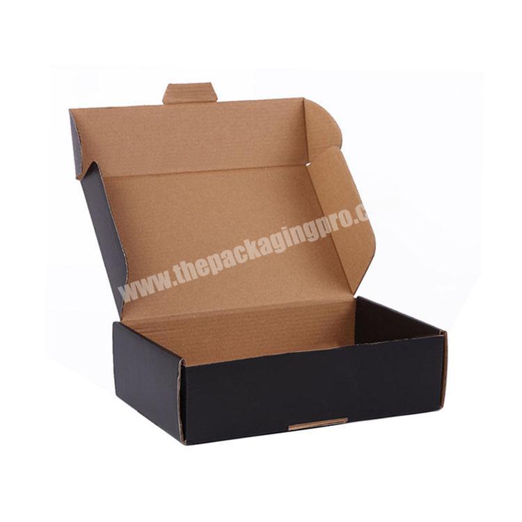 Brown Hot Stamping Gold Silver Cosmetic Airplane Packaging 3 Ply Carton Boxes Thin With Foam Inserts Custom Logo Cardboard Box