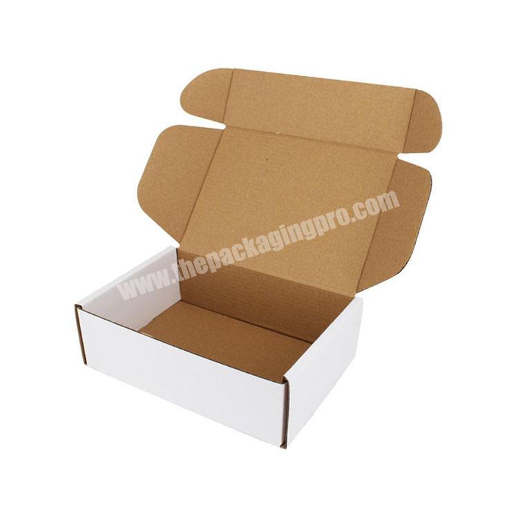 Grey Card+corrugated Material Brown Soft Dress Blank Box Packing Paper Carton Packaging Shenzhen Cardboard Boxes For Pants