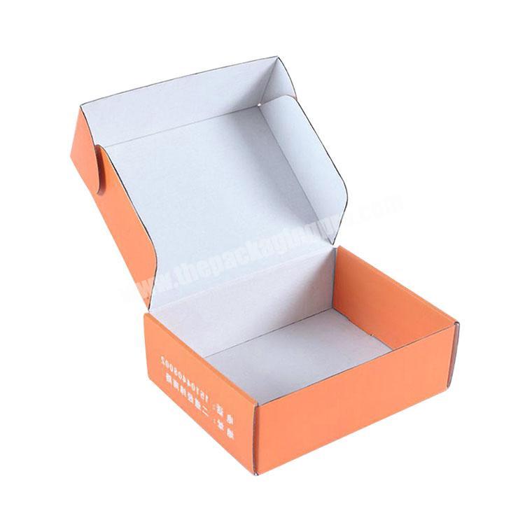 G Flute Corrugated Cheap Shipping E-Commerce Tuck Top Packaging Printing Paper Personalized Mailing Box
