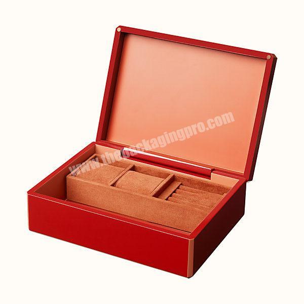 Luxury High Glossy Single Wooden Men Watch Boxes,Watch Packaging Box With Custom Logo