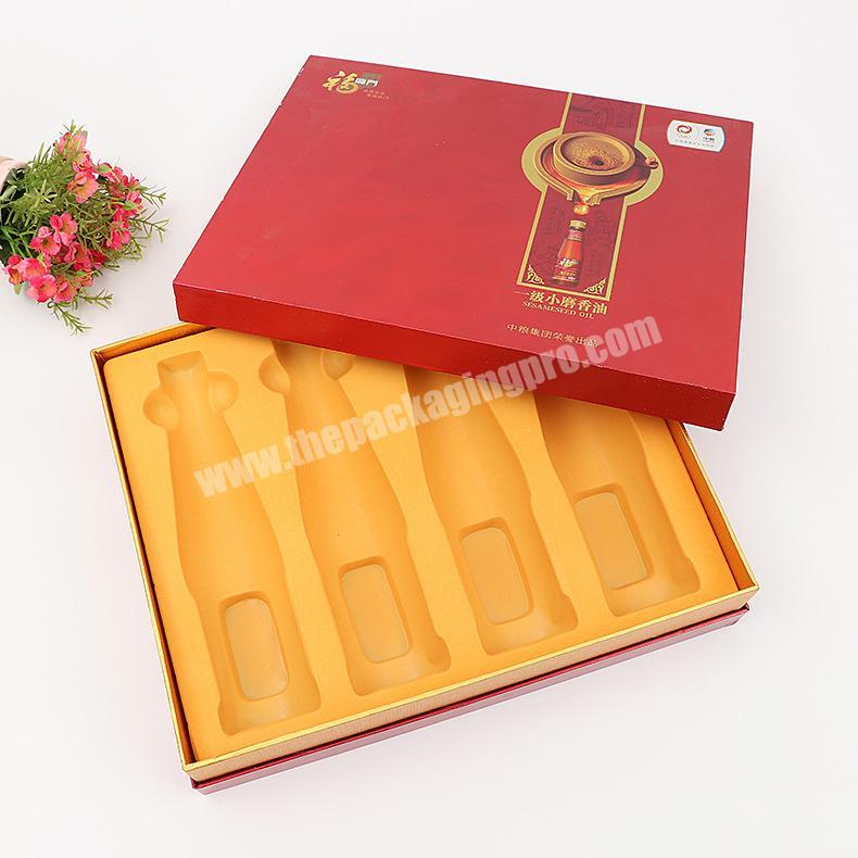 High Quality Corrugated Color Embossing Chocolate Acrylic Boxes For Gifts Packaging Texture Gift Box
