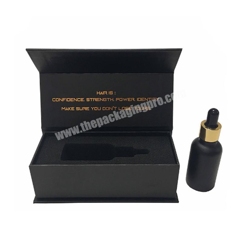 Factory production cosmetic single essential oil bottle packaging box