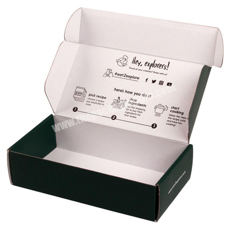 Cardboard Packing Shipping Packaging Blank Logo Printed Custom Luxury Wholesale Mailer Packing Corrugated Box