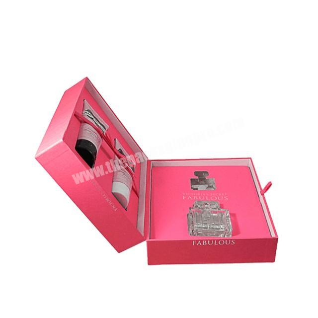 Full color printing cheap cosmetic closure magnetic box cosmetic presentation package box
