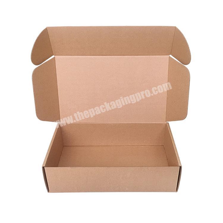 Paper Printed Eco Friendly Packaging Factory Custom Packing Corrugated Carton Boxes With Color Printing Corrugated Cardboard Box