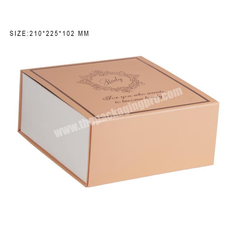 2021 Gift Christmas Packaging Magnetic Custom Eyelash False Luxury Jewelry Chocolate Paper Box