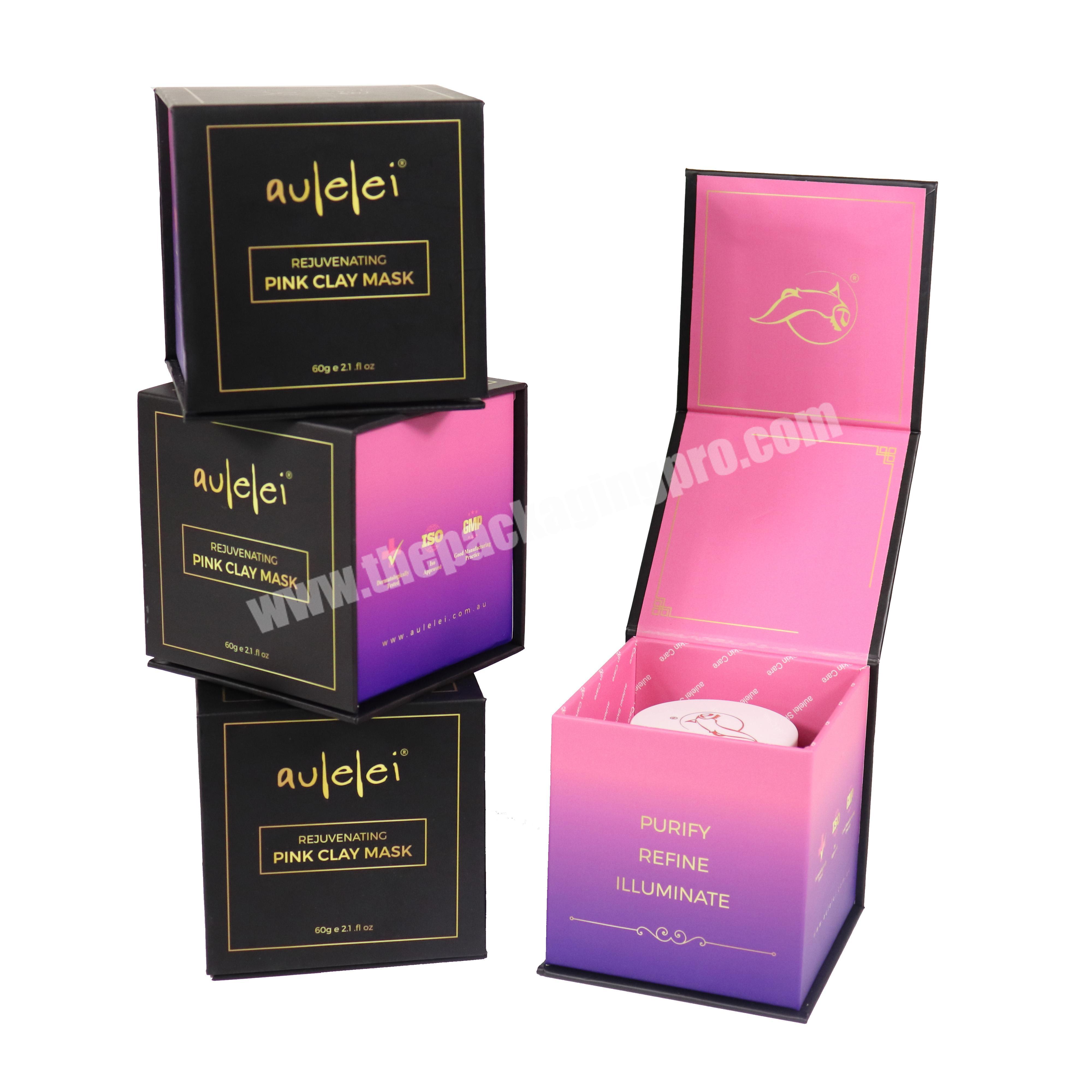Cosmetics packaging box with packaging boxes custom logo for magnet gift