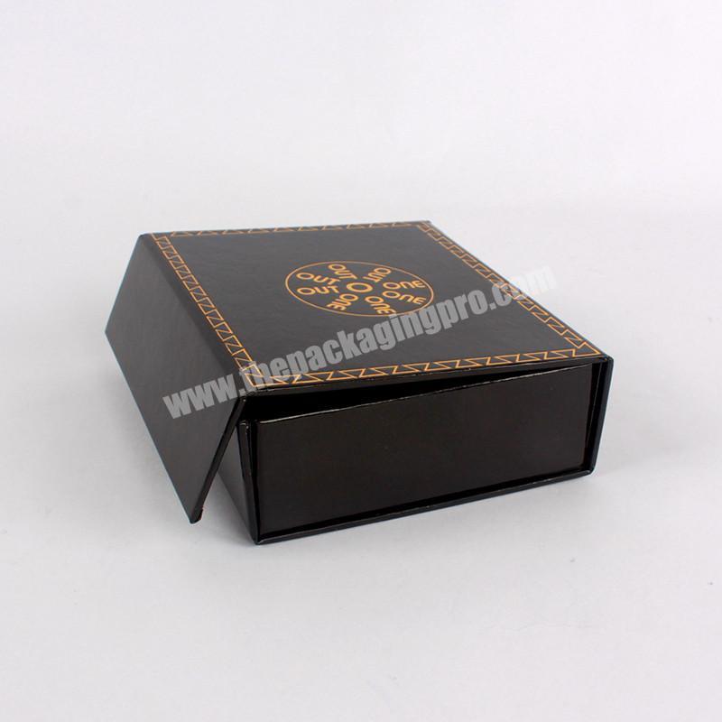 Colorful Matt Lamination Wine Foldable Magnetic Watch Bracelet Jewelry Gift Luxury Packaging High Quality Printing Magnet Box