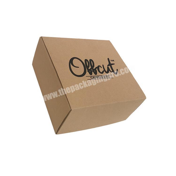 Brown Hot Stamping Gold/silver E-commerce Airplane Packaging Handmade Printing Boxes Fancy Beeswax Lip Balm Paper Packing Box
