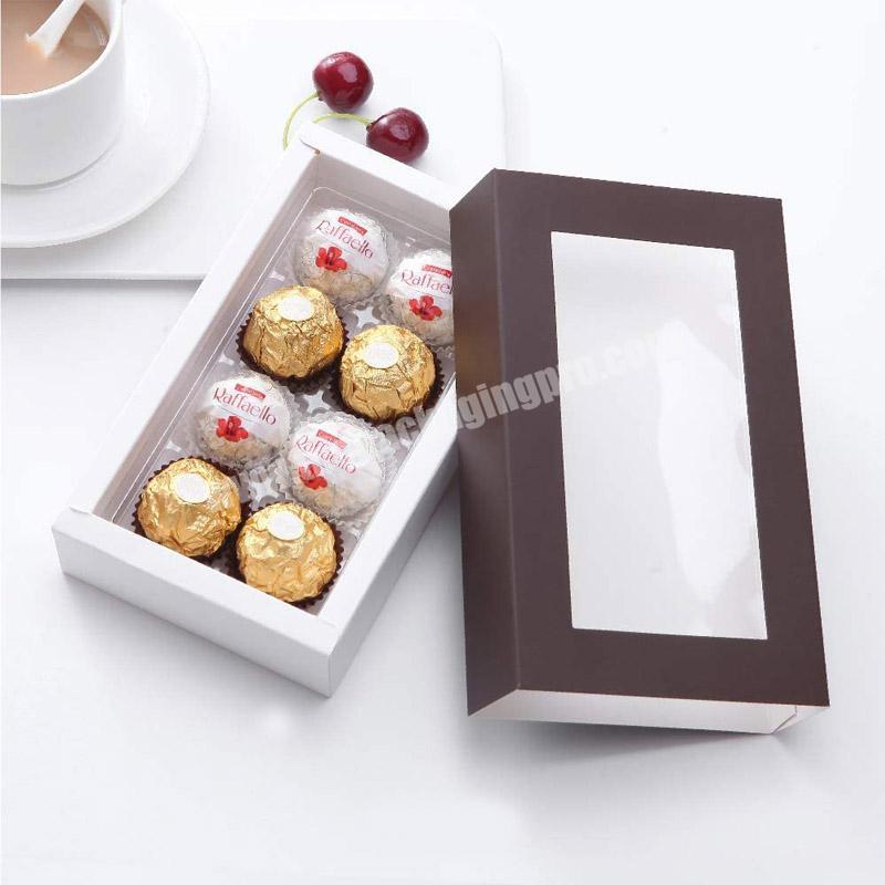 2021 new factory direct sales high-end luxury custom size factory direct sales hot sale chocolate packaging box