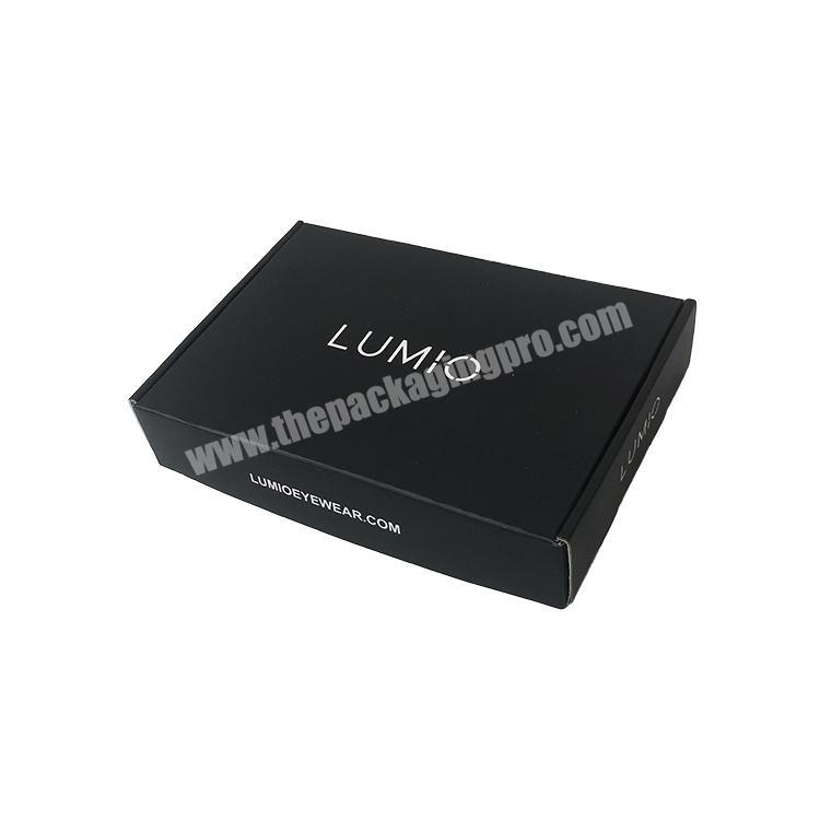 Corrugated Black Hot Stamping Gold Silver Cosmetic Airplane Gloves Packaging Card Cosmetics Packaging With Foam Coin Paper Box
