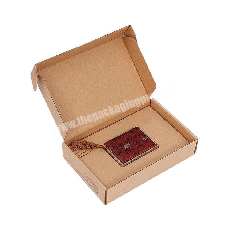 Recycled Gift Corrugated White Uv Coating Wine Front Tuck Packaging Box Sac Pour Cadeau Carton Emballage  Cartons