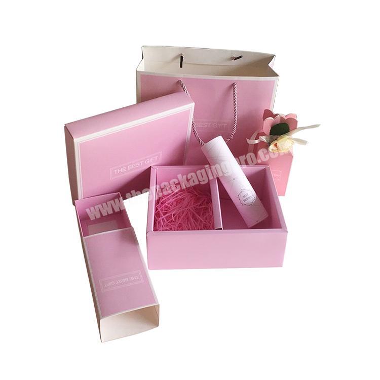 mengsheng customized pink card complex small nice beauty olive hat box gift paper