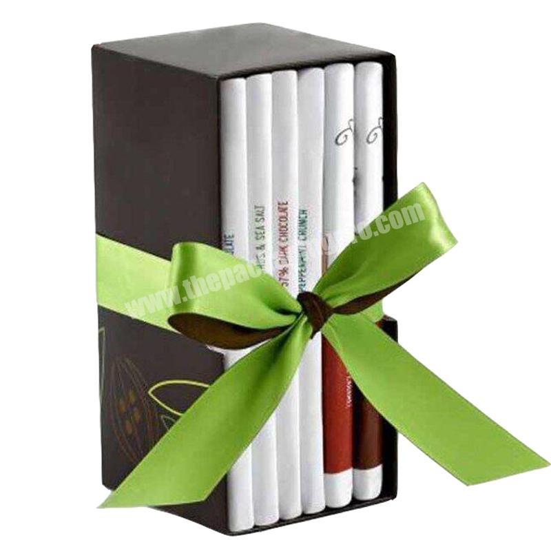 Elegant Valentine's Chocolate Bar Packaging Luxury Candy Chocolate Truffle Box