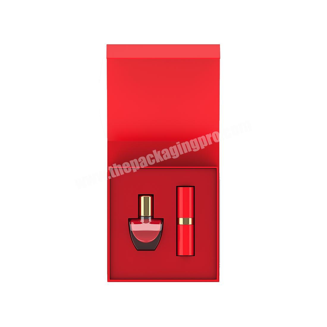 Custom logo private label magnetic lipstick boxes packaging paper