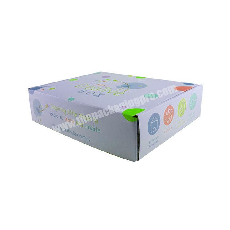 Hot Stamping Gold Silver E-commerce Airplane Packaging For Cosmetic Product Plantable Seed High Quality Watch Paper Gift Box
