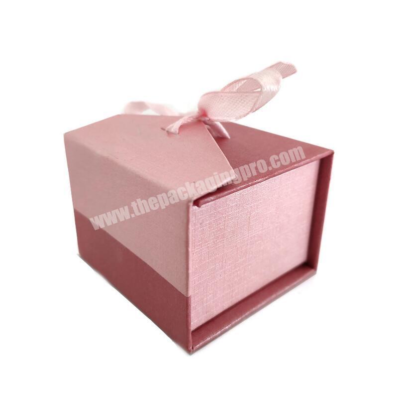 Hot sale customized jewelry box can be decorated for wholesale customization