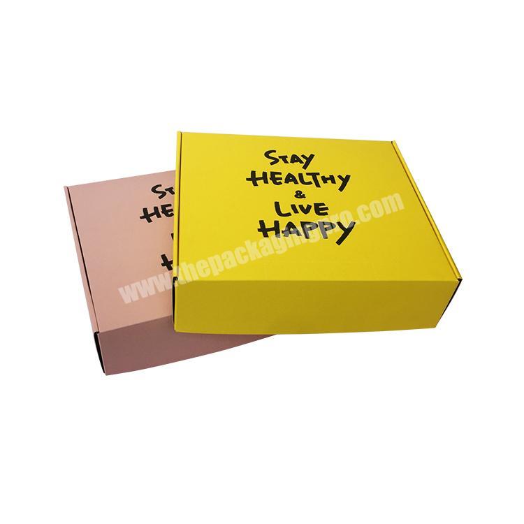 Tuck Top French Fries Packaging Disposable Meal 2mm Rigid Duplex Board Paper Box For Packing Keychains With Custom Colors