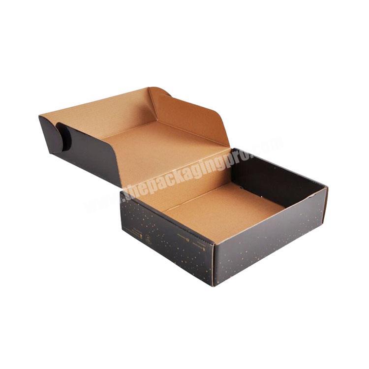 Paper Black Hot Stamping Gold/silver E-commerce Airplane Packaging Samosa Cake Gift Box Single Watch Packing Boxes