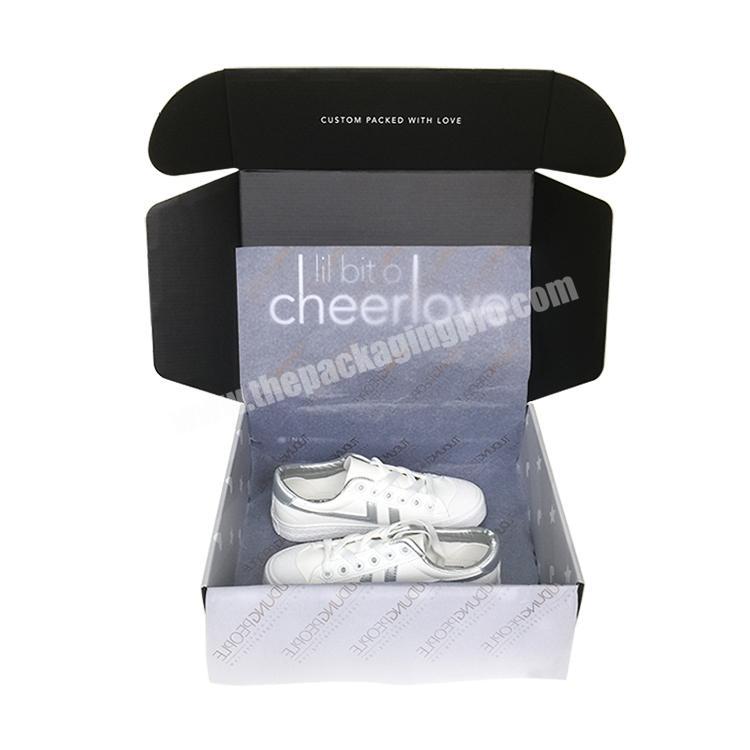 Professional High Quality Custom Design Printing Carton Corrugated Cardboard Paper Packaging Shoe Box 9x6x4 Mailer Boxes