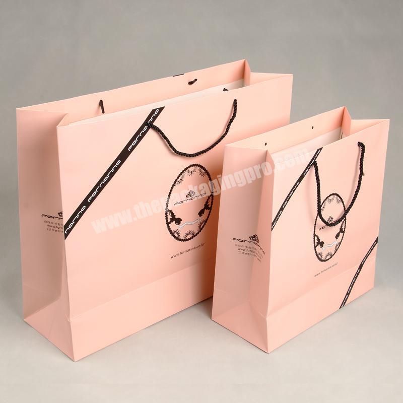 2020 China Online Shop Custom Paper Hand Bag Package Bag