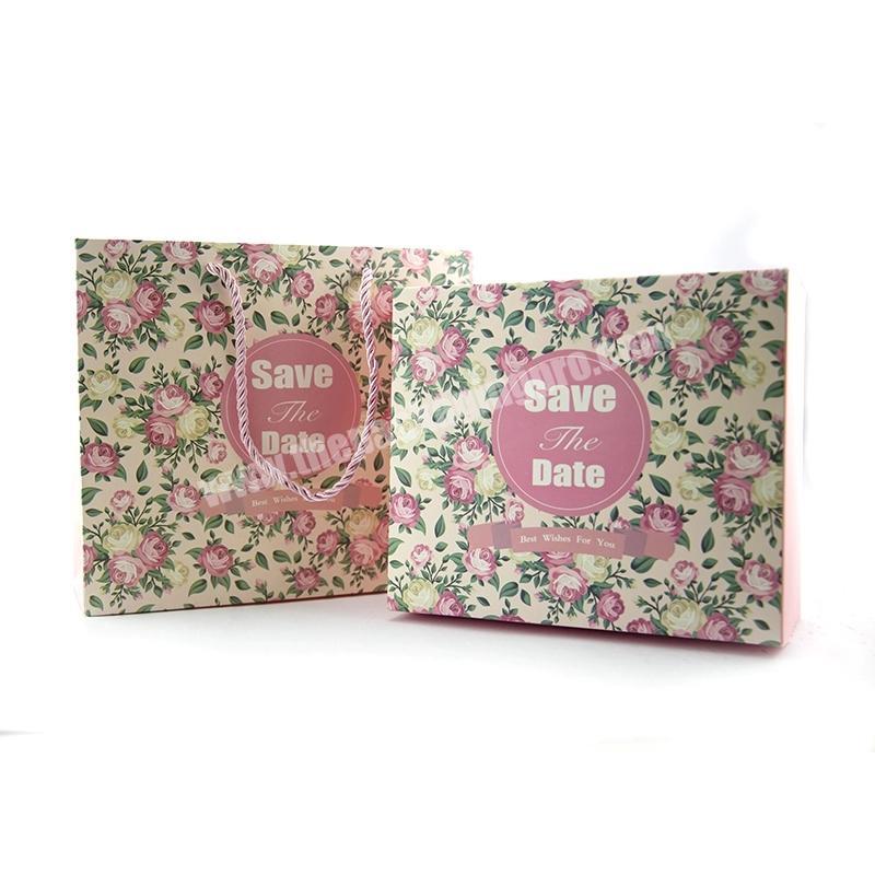 2020 Hot Sale Custom Paper Candy Gift Wedding Favor Sweet Box With Drawer