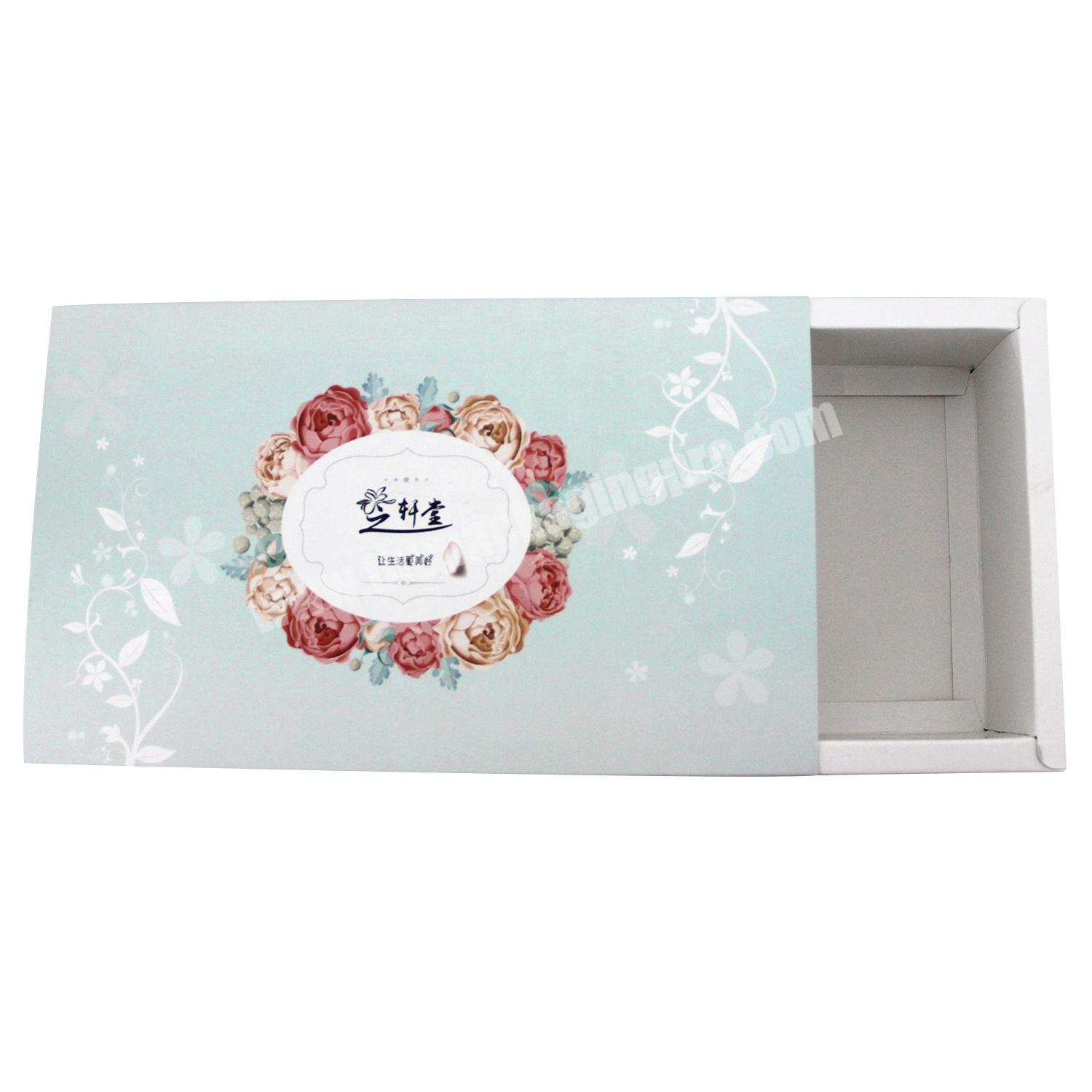 2021 wholesale colorful printed White art paper gift paper Packaging boxes