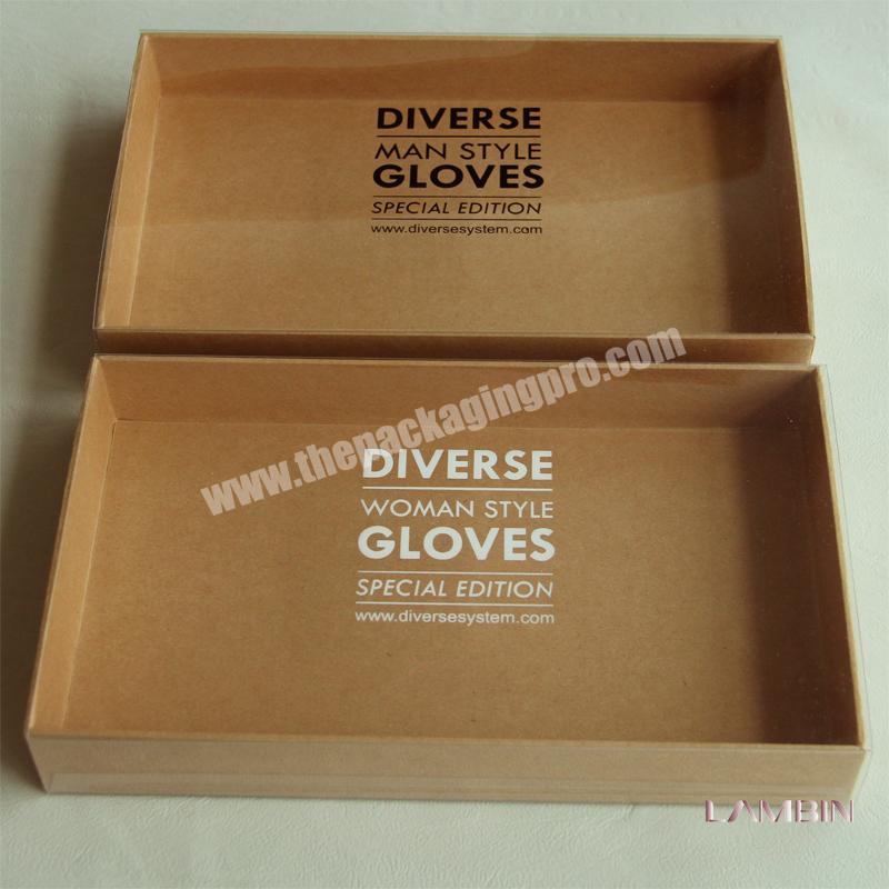 Cardboard Packaging Box With Pvc Cover For Women