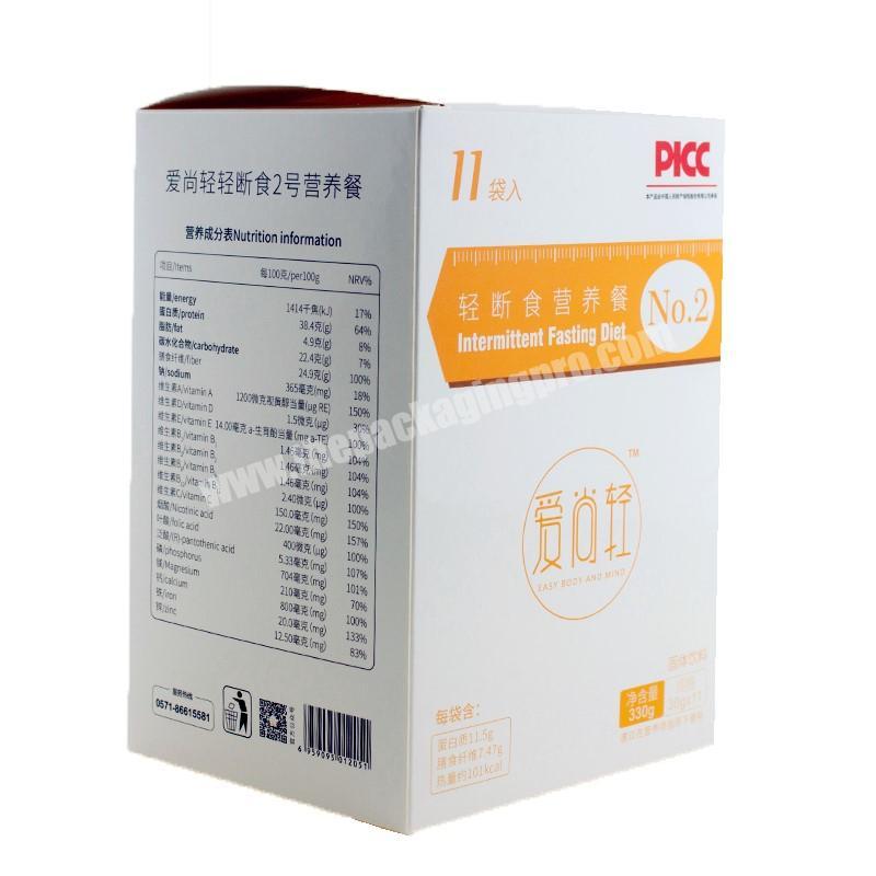 China popular new style designed food packaging boxes packaging boxes for food