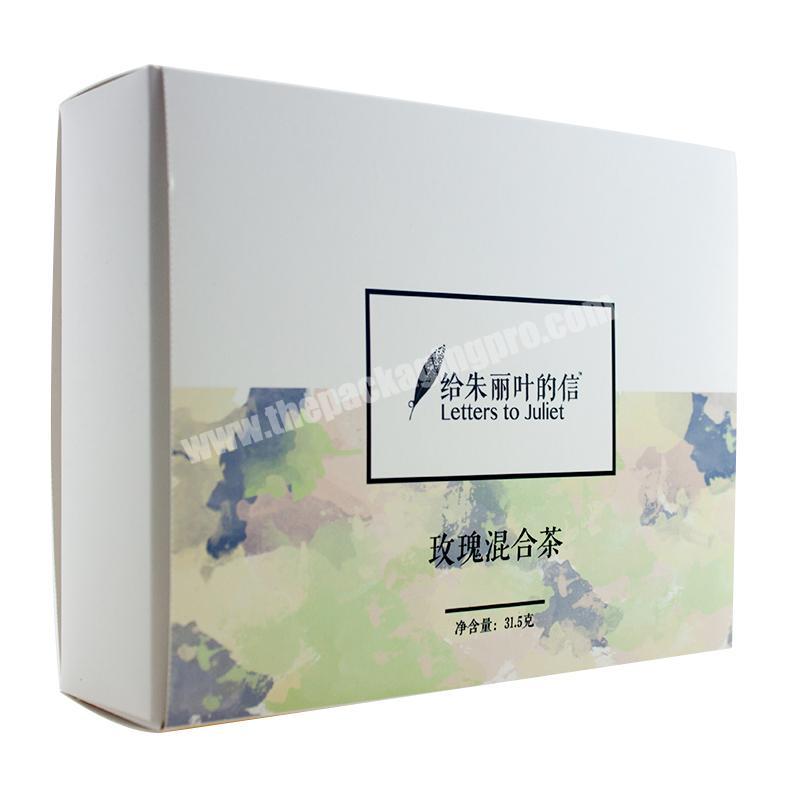 Cosmetic Simple Food Health Tea Package Box