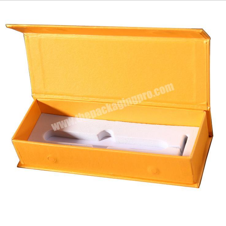 Custom Beauty Apparatus Electronics Gift Packaging Box With Foam Insert