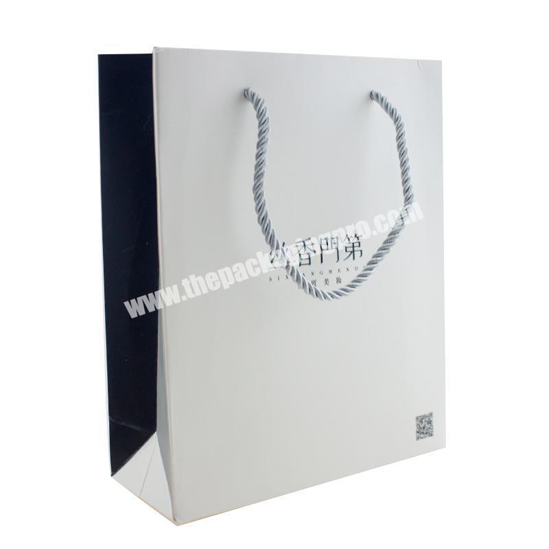 Custom Gift Paper Bag Shopping Handbag Bag With Handle