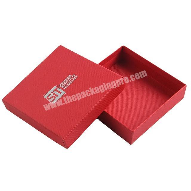 Custom Logo Color Box Lid and Base Rigid Gift Box for Dress Packaging Scarf Retail Box