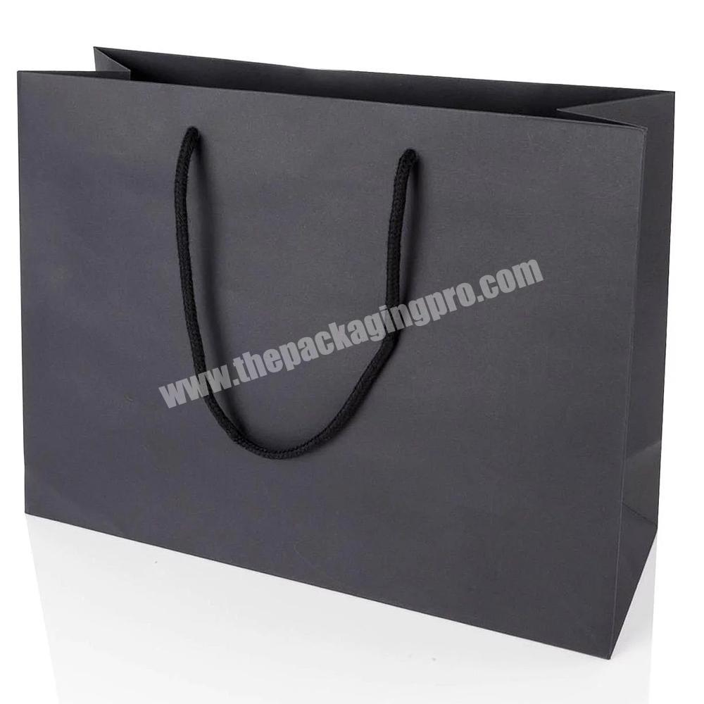 Custom Made Retail Luxury Kraft Paper Shopping Bag And Kraft Shopping Bag For Promotion