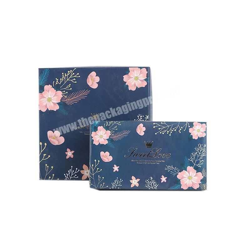 Custom Top Quality fancy present  paper box,paper box logo with lid