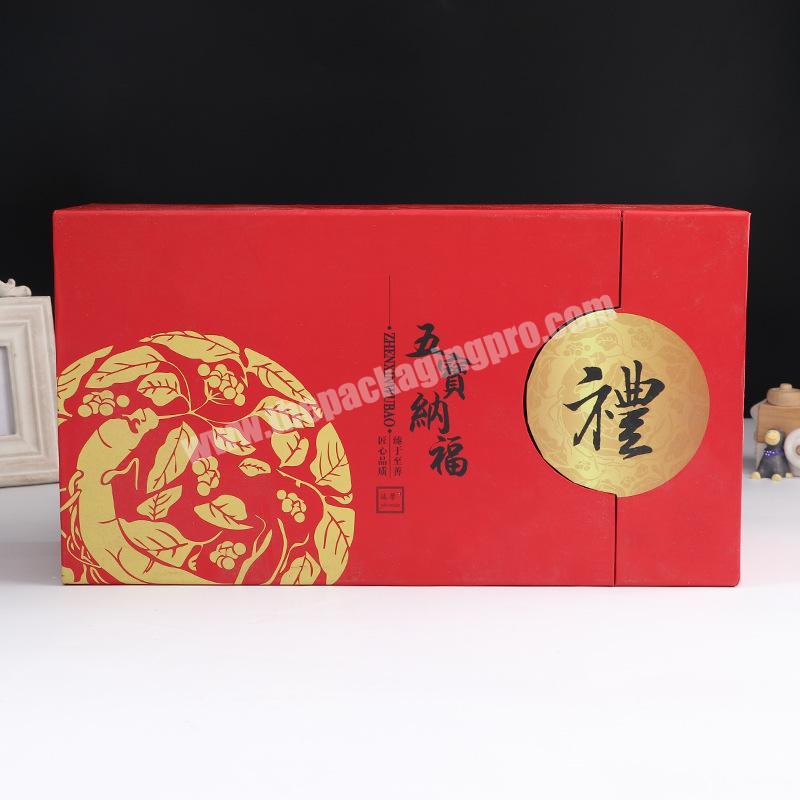 Custom Wholesale Luxury Design Printed Packaging Paper Gift Box For Ginseng