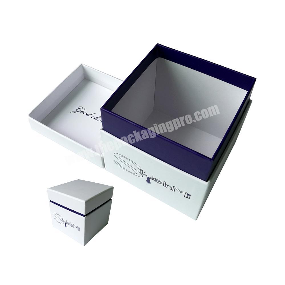Custom cosmetic perfume 300 gsm gift kraft paper box packaging