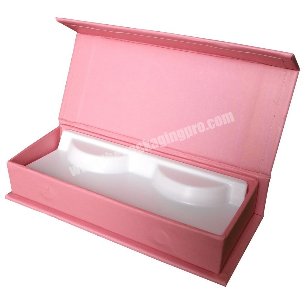 Custom empty private label eyelashes box packing