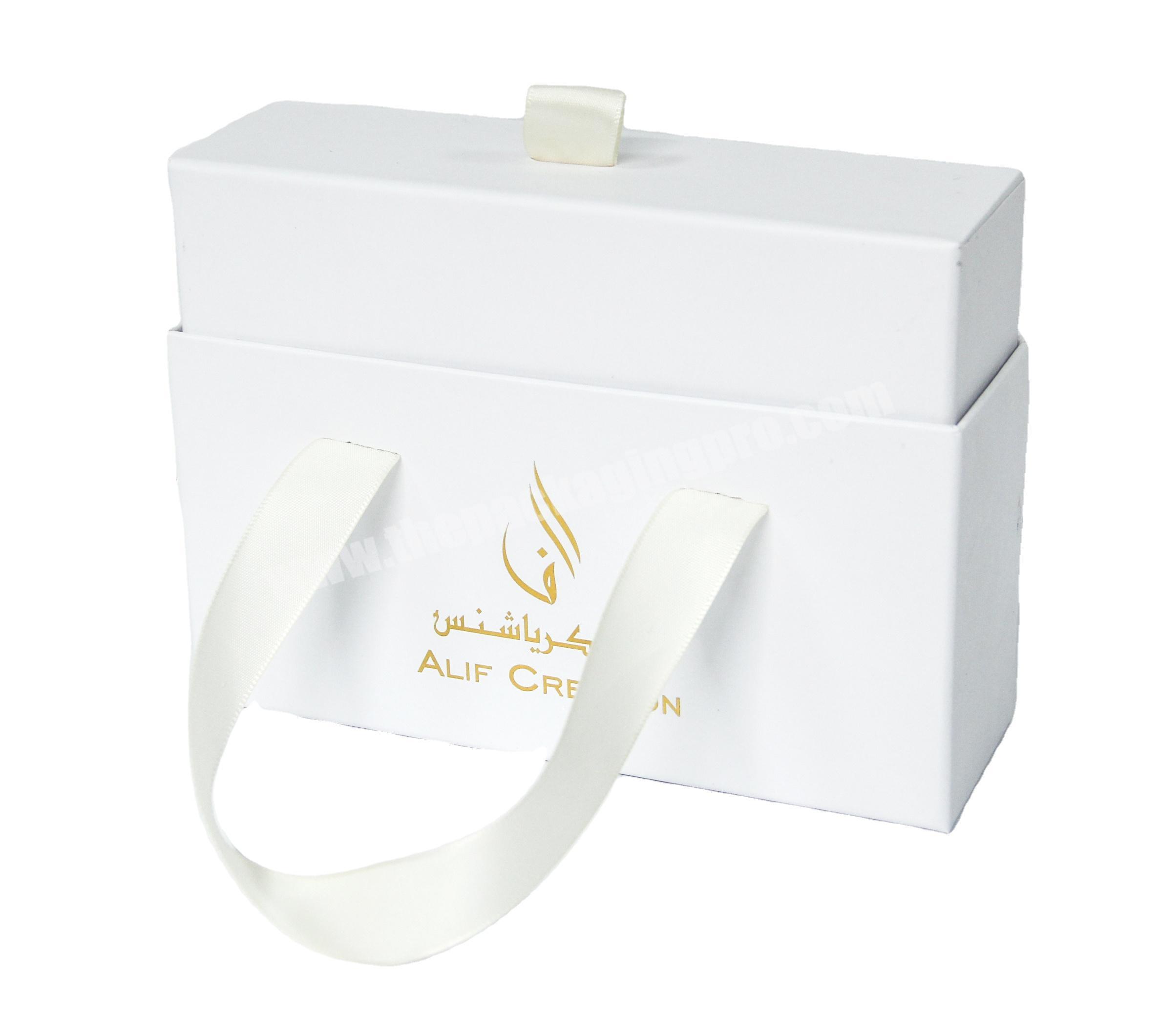Custom logo drawer box for Arab country with foil logo