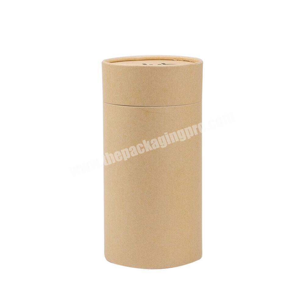 Custom logo gift tube cardboard paper cylinder packaging box