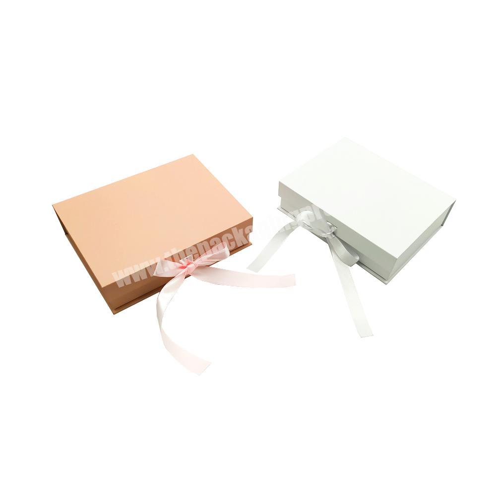 Custom logo printed paper luxury wedding favour boxes