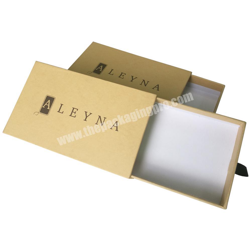 Custom logo printed wholesale paper kraft gift boxes