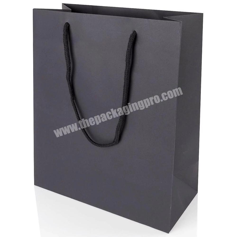 Custom logo shopping luxury paper bags with your own logo