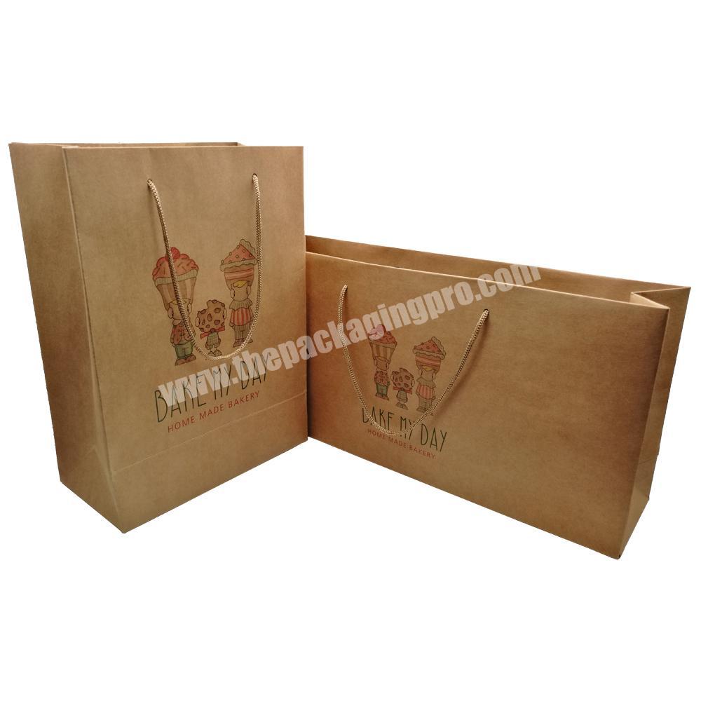 Custom luxury your own paper bag with logo print