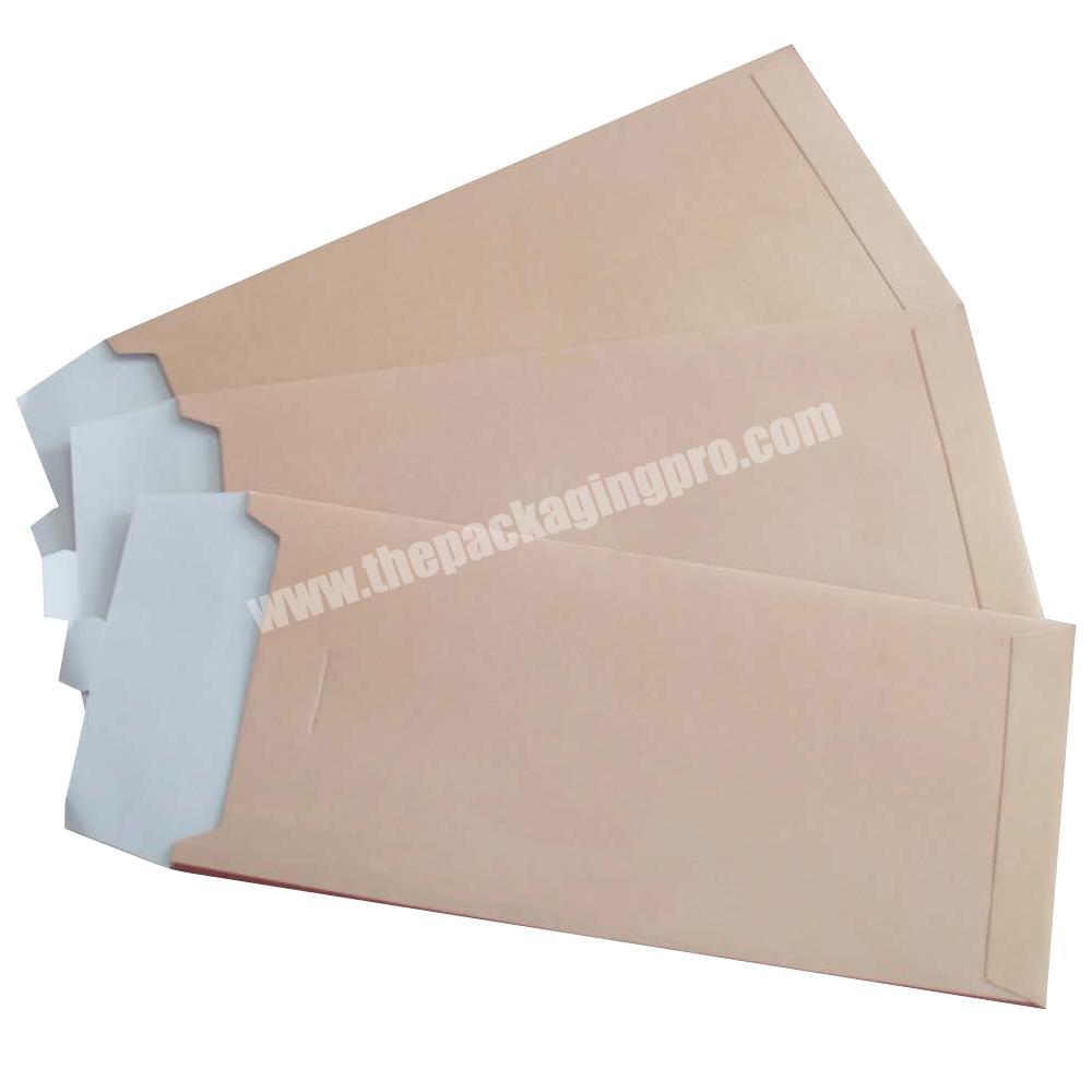 Custom print gift packaging cardboard paper envelope