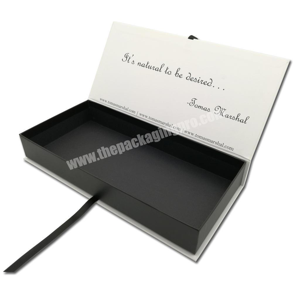 Custom small magnetic luxury rigid packaging paper gift box