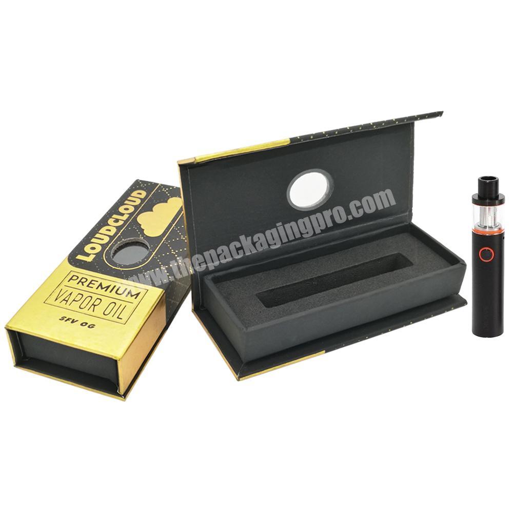 Custom vaporizer pen box oil cbd vape cartridge packaging