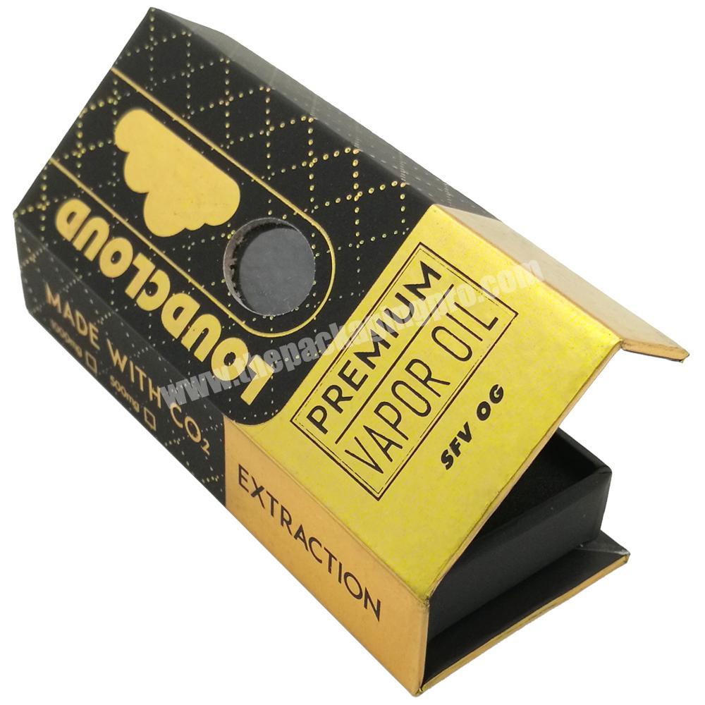 Custom vaporizer pen box oil cbd vape cartridge packaging