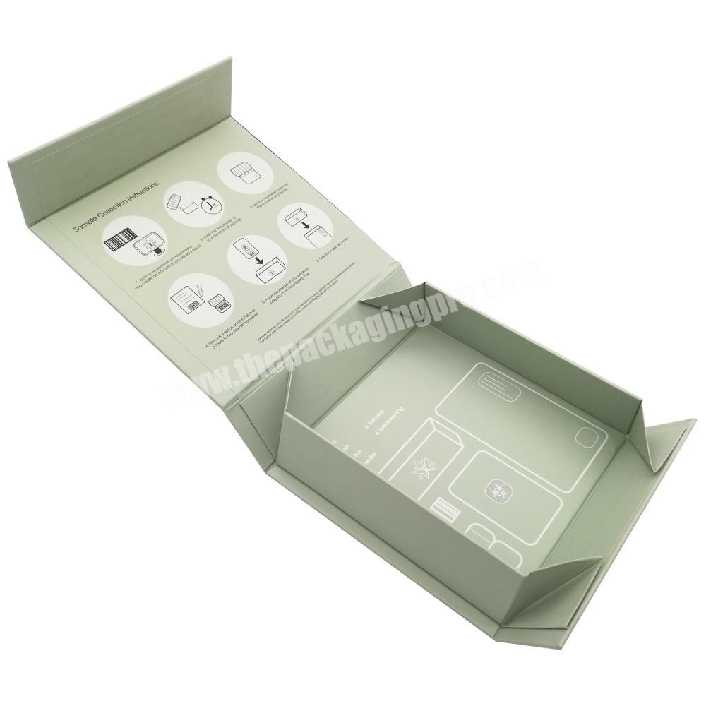Custom wedding luxury paper magnetic foldable gift box